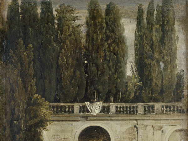 Diego Velázquez, Vista del giardino di Villa Medici a Roma, 1630 circa, Museo del Prado, Madrid | © Wikimedia Commons 