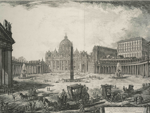 Giovanni Battista Piranesi, Piazza San Pietro, Roma, Da 