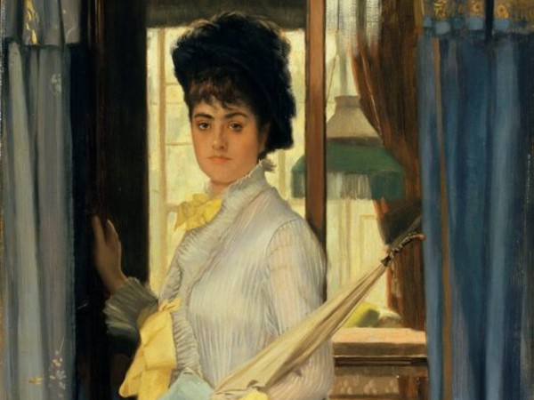 James Tissot, Portrait, 1876. Oil paint on canvas. UK, Londra, Tate © Tate, London 2014