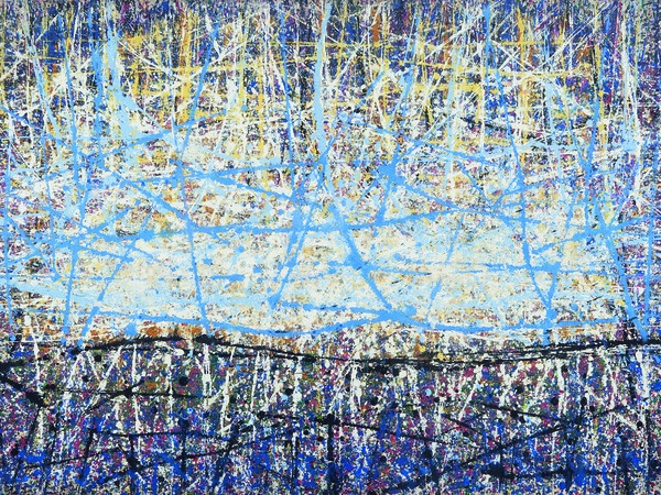 Tancredi Parmeggiani, Senza titolo, 1951, Tecnica mista su carta, 100 x 70 cm, Collezione privata, Venezia
