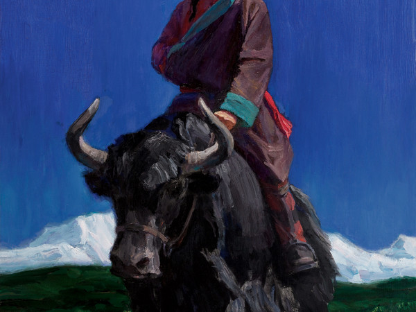 Zhan Jianjun, Paradiso, 2008, Olio su tela, 150 x 180 cm