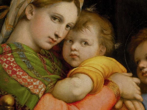 Raffaello Sanzio, Madonna della seggiola | © Gabinetto Fotografico delle Gallerie degli Uffizi Firenze | Su concessione MiBACT