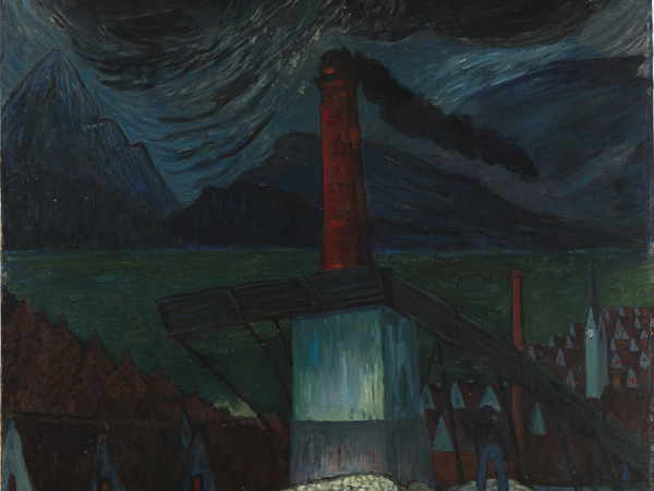 Marianne von Werefkin, Iron Foundry in Oberstdorf, 1912, Von der Heydt-Museum Wuppertal, ph: © Medienzentrum Wuppertal Marianne von Werefkin, Iron Foundry in Oberstdorf, 1912, Von der Heydt-Museum Wuppertal, ph: © Medienzentrum Wuppertal