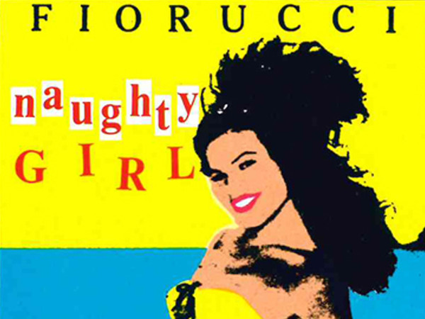 Fiorucci Stickers, naughty GIRL, 1984, Panini, Modena, Dall'album per la raccolta di 200 figurine | Courtesy of Comune di Modena, Museo della Figurina – FONDAZIONE MODENA ARTI VISIVE