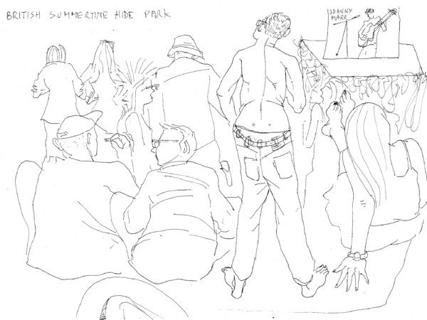 Alvise Bittente, british summertime, hyde park, London 2015, repARTers