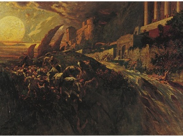 Leo Putz, Parzifal, Collezione Siegfried Unterberger, Merano