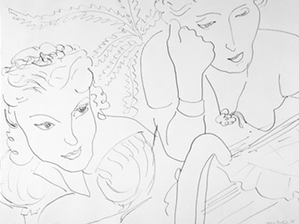 Henri Matisse, Due donne, 1938. Collezione Privata