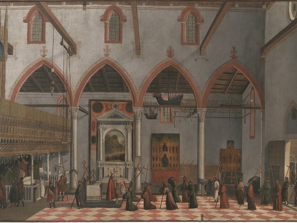 Vittore Carpaccio, Apparizione dei Crocifissi del Monte Ararat. Gallerie dell'Accademia, Venezia