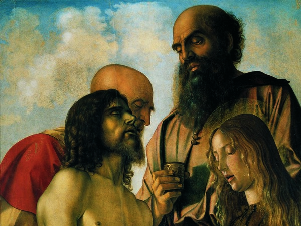 Giovanni Bellini, Compianto, 1473-1476, Oio su tavola | © Musei Vaticani, Città del Vaticano