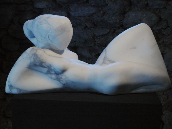 Renzo Maggi, Anfitrite, Prestito della Fondazione Henraux,  Marmo Bianco delle Cervaiole