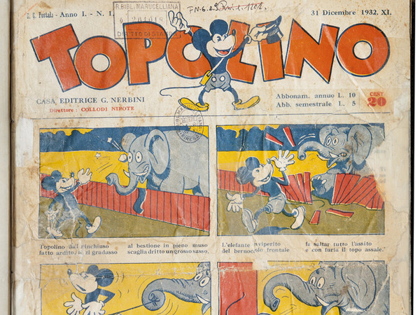 TOPOLINO – A.1 n. 1 (31 dicembre 1932), Biblioteca Marucelliana, Firenze.