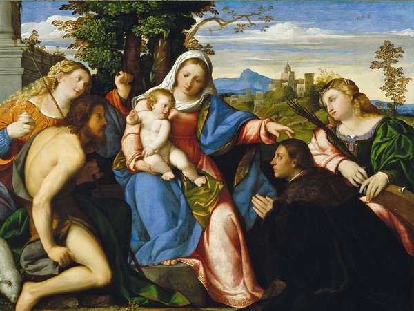 Sacra conversazione con un committente. Madrid, Museo Thyssen-Bornemisza. © Museo Thyssen-Bornemisza, Madrid