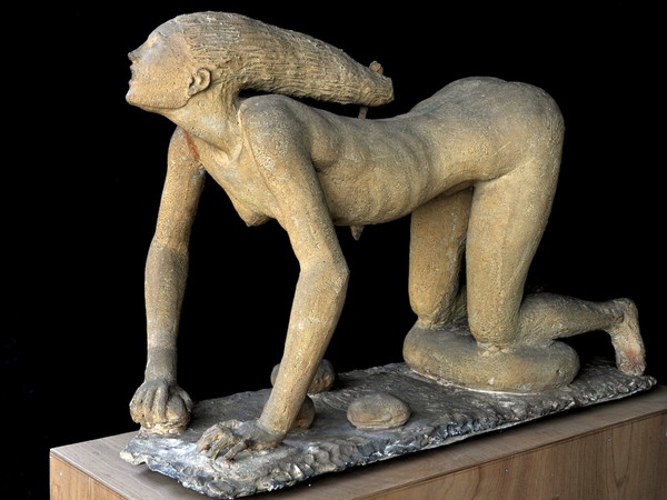 Arturo Martini, La lupa, 1930-31, terra refrattaria, cm 87x137x64 Antwerpen, Museo Middelheim
