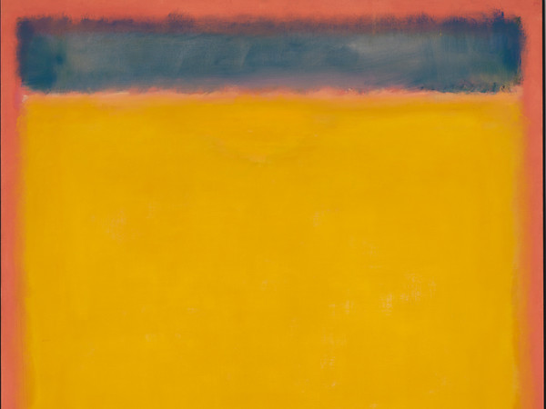 Mark Rothko, Untitled (Blue, Yellow, Green on Red), 1954. Olio su tela, 197,5 x 166,4 cm