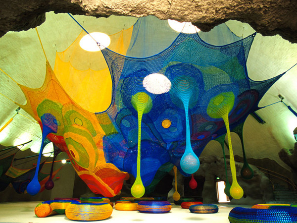 Toshiko Horiuchi MacAdam, Harmonic Motion/ Rete dei draghi. MACRO - Museo d’Arte Contemporanea Roma