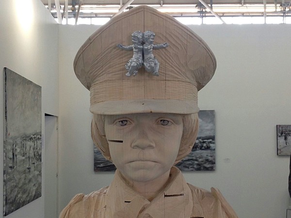 Cantiere Corpo Luogo per ARTE.it, Gehard Demetz - Galleria Rubin, Arte Fiera Bologna 2017 | Foto: Cantiere Corpo Luogo 2017, Courtesy of Penzo+Fiore
