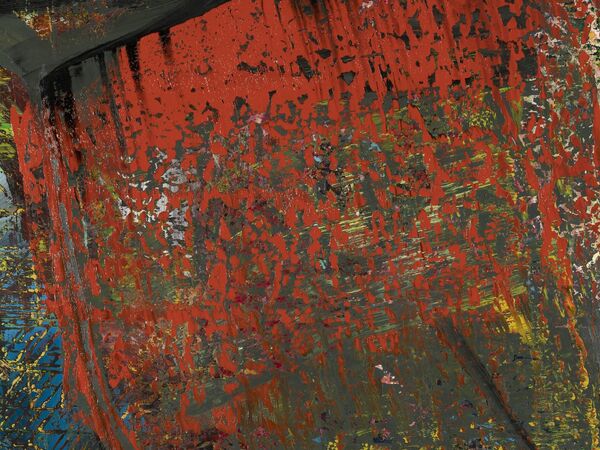 Gerhard Richter, <em>Gudrun</em> (détail), 1987, Huile sur toile, Collection Fondation Louis Vuitton, Paris<span> courtesy © Gerhard Richter 2025 </span>
