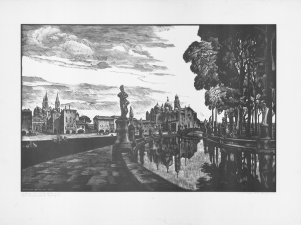Mimì Quilici Buzzacchi, Padova, Il Prà della Valle, 1938