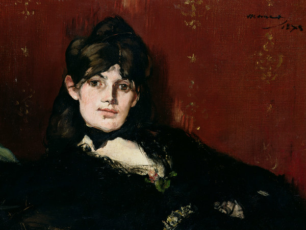 Édouard Manet (1832 - 1883), Ritratto di Berthe Morisot distesa, 1873, Olio su tela, 26 x 34 cm, Parigi, Musée Marmottan Monet, Lascito Annie Rouart, 1993 | © Musée Marmottan Monet, Paris / Bridgeman Images