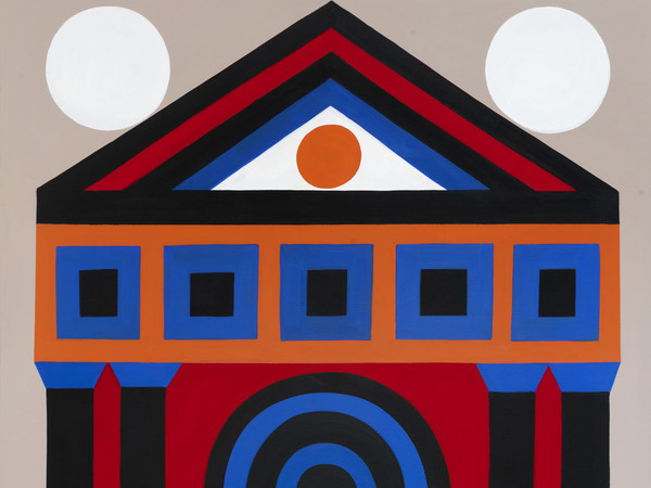 Agostino Iacurci, Portale, Acrilico su tela, 80 x 120 cm
