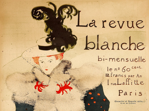 Henri de Toulouse-Lautrec, La Revue Blanche, 1895, Litografia a colori, 91.2 x 125.5 cm | © Herakleidon Museum, Athens Greece