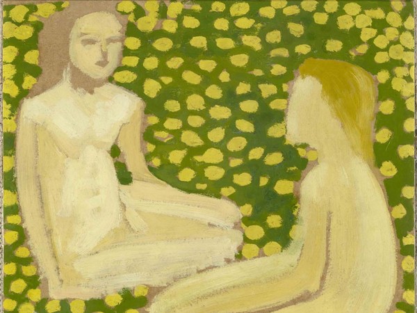 Cuno Amiet, Studio per “Le Ragazze gialle” (Studie zu 