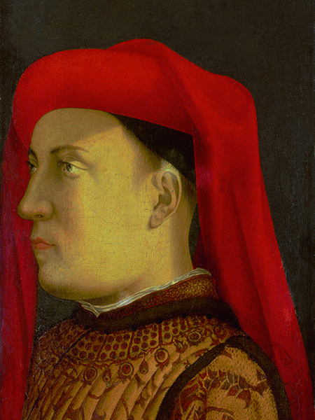 Andrea del Castagno, Doppio ritratto di personaggi della famiglia Medici (Piero e Giovanni de’ Medici), XV secolo