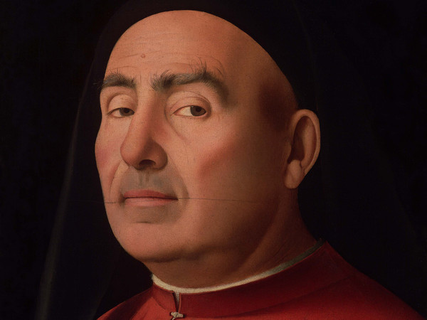 Antonello da Messina, Ritratto d’uomo, 1476, Olio su tavola di pioppo, 29.05 x 37,4 cm, Museo Civico d’Arte Antica, Palazzo Madama, Torino