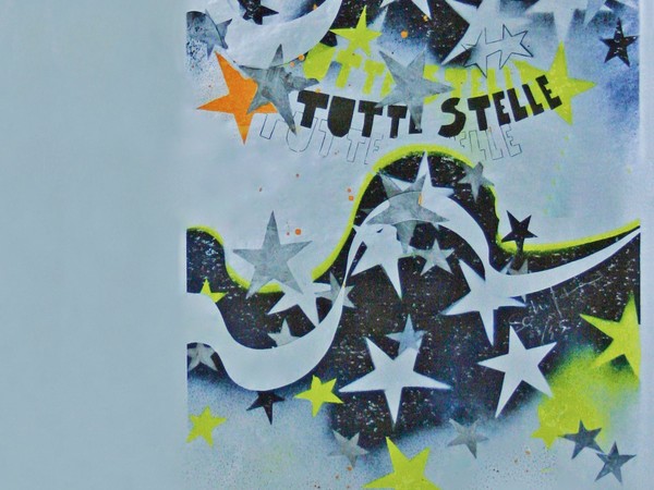 Mario Schifano, Tuttestelle, 1967. Fotolito 