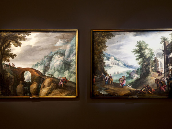 Paul Bril, Paesaggio con Tobia e l’angelo, olio su tela, cm 95x119. © Barbara Bonomelli