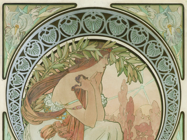 Alfons Mucha, La Poesia, Richard Fuxa Foundation
