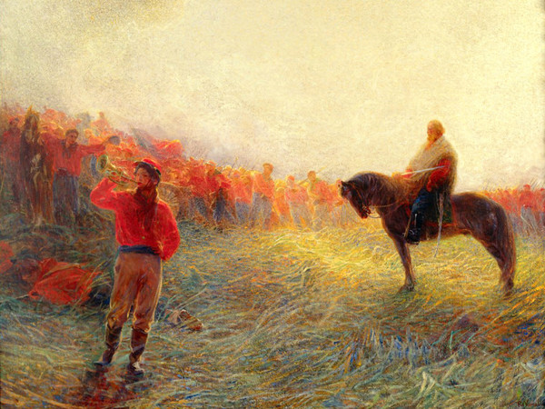 Plinio Nomellini, Garibaldi, 1907, Olio su tela, Livorno, Museo Fattori