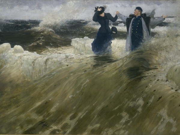 Il’ja Repin, Che vastità!, 1903, Olio su tela | © State Russian Museum, St. Petersburg