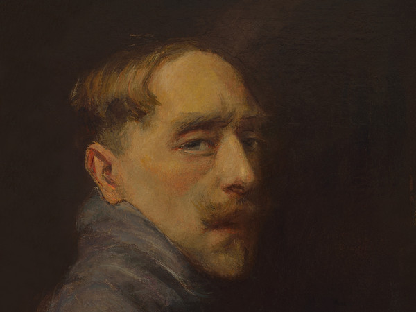 Lino Selvatico, Autoritratto, 1922, Olio su tela, 60 x 50 cm, Collezione privata | 