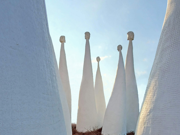 Children of the World, 2022, (detail) concrete, various dimensions | Courtsy &copy; 2022 Studio J. Oscar Molina