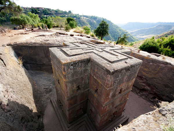 Etiopia: Lalibela, la Chiesa monolitica di san Giorgio, Patrimonio Unesco, Prima metà del XIII secolo | Foto: © Carlo Franchini