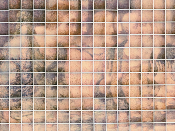 Maurizio Galimberti, Cenacolo Pannello 1, Pellicola istantanea Fuji Square | © Maurizio Galimberti