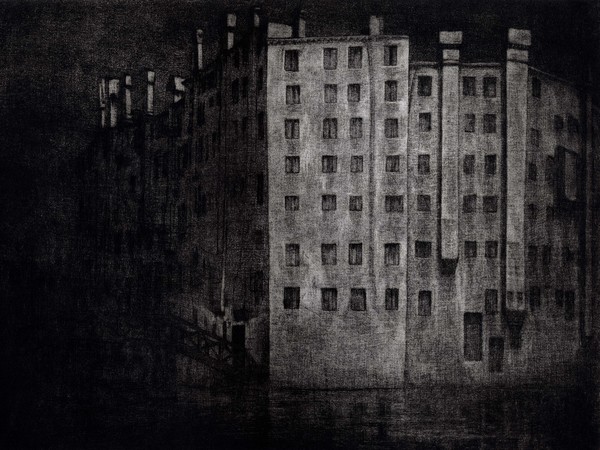 Fabio Mauroner, Palazzo con ponte del Ghetto di Venezia, 1920, Acquaforte, 302 x 227 mm Venezia, Ca’ Pesaro - Galleria Internazionale d’Arte Moderna © Fondazione Musei Civici di Venezia