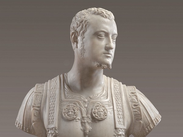 Baccio Bandinelli, Busto di Cosimo I, 1544. Marmo. Firenze, Museo Nazionale del Bargello