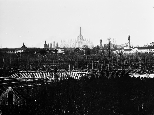 Archivio della Veneranda Fabbrica, Il Duomo visto dagli orti della città, 1890 circa