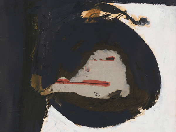 Robert Motherwell N.R.F., Collage Number 1, 1959. Olio e collage su carta, 73 x 57,9 cm