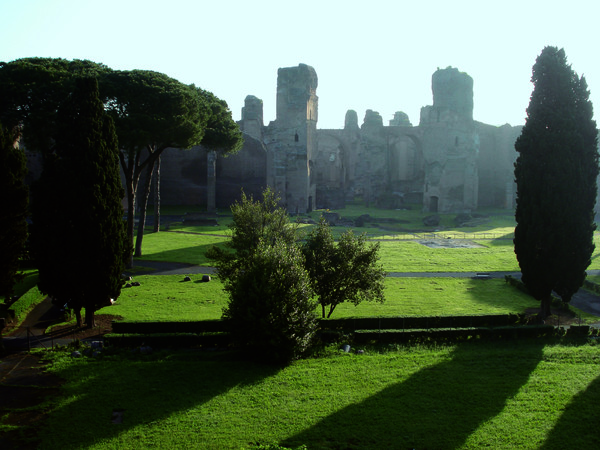 Terme di Caracalla, 2016, Veduta Archivio fotografico della Soprintendenza Speciale per il Colosseo e l’area archeologica centrale di Roma
