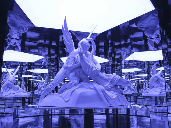 Andrea Crespi, Amore e psiche, 2024. Fabbrica del Vapore, Milano I Ph. Giacomo Demelli