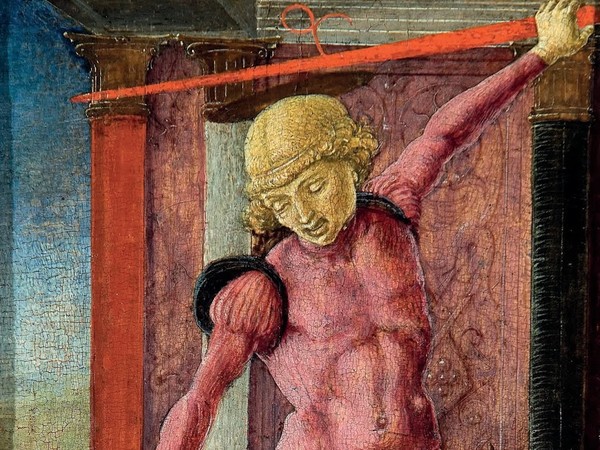 Cosmè Tura, San Giorgio, 1460-1465, Tempera su tavola, 13 x 21.6 cm, cm, Fondazione Giorgio Cini, Galleria di Palazzo Cini, Venezia