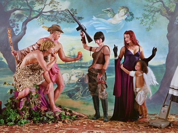 Eleanor Antin, Judgement of Paris after Rubens, 2007, Da Helen's Odissey | © Eleanor Antin | Courtesy of Eleanor Antin e Ronald Feldman Gallery, New York