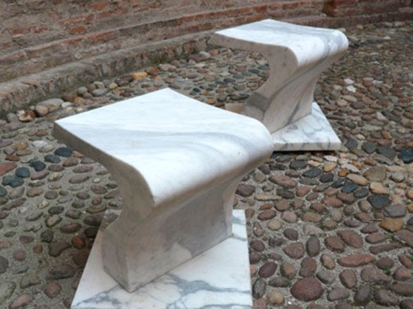 Angelo Mangiarotti, Clizia, Prestito della Fondazione Henraux, Marmo Bianco delle Cervaiole