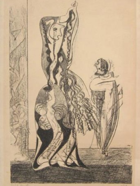 Max Ernst, Danseuses. Voci di corridoio, Grafica 900