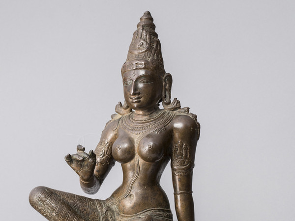 Pārvatī Tamil, Nadu, XI secolo d.C., Lega di rame, 37.5 cm