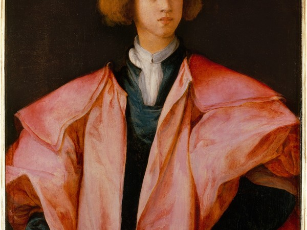 Pontormo (Jacopo Carucci; Pontorme, Empoli 1494-Firenze 1557), Ritratto di giovanetto, 1525-1526; olio su tavola; cm 86 x 61 x 5. Lucca, Museo Nazionale di Palazzo Mansi, inv. n. 5