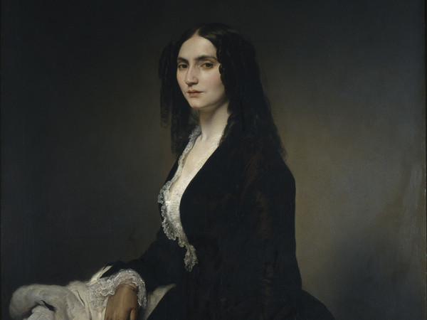 Francesco Hayez, Ritratto della cantante Matilde Juva Branca, 1851.